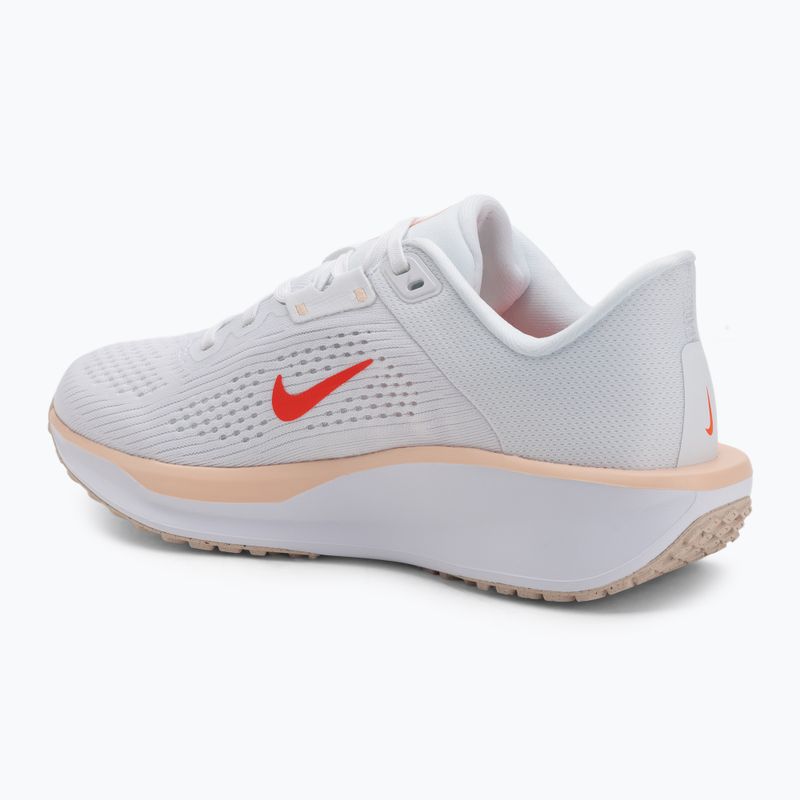 Nike Quest 6 Damen Laufschuhe Weiß / Helles Karminrot / Gewaschene Koralle 3