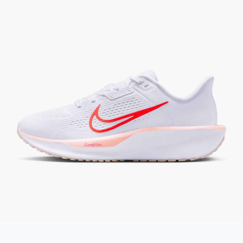 Nike Quest 6 Damen Laufschuhe Weiß / Helles Karminrot / Gewaschene Koralle 2