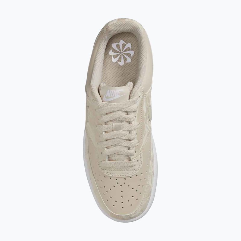 Damen Sneaker Nike Court Vision Low Next Nature light orewood brown/white 6