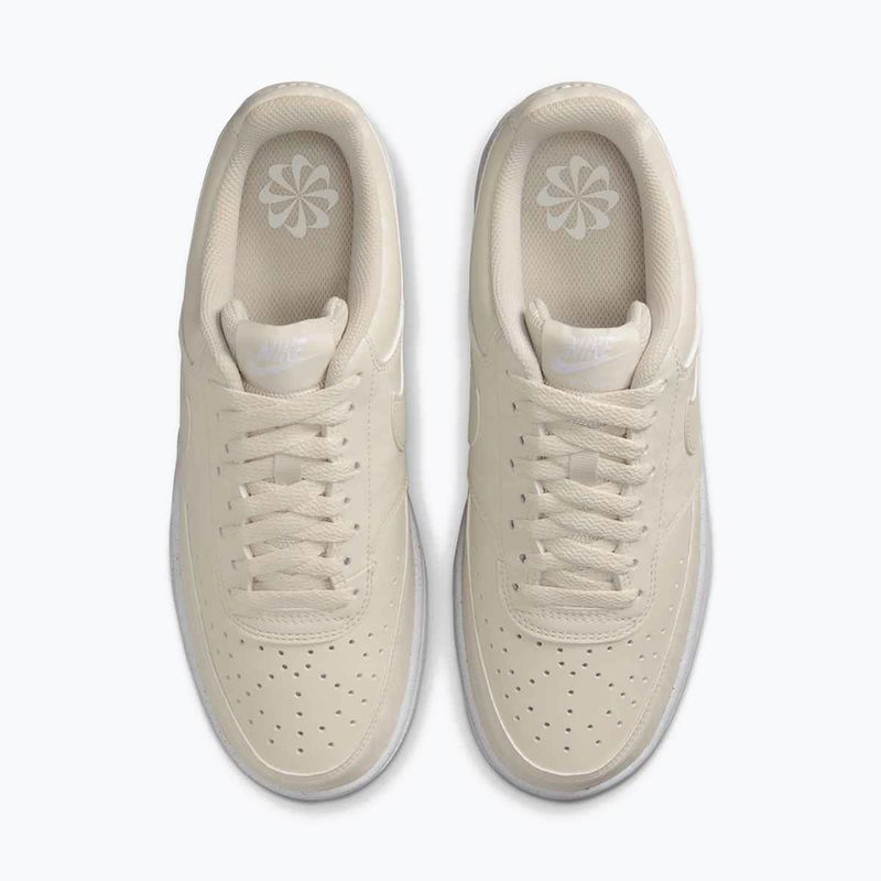 Damen Sneaker Nike Court Vision Low Next Nature light orewood brown/white 7