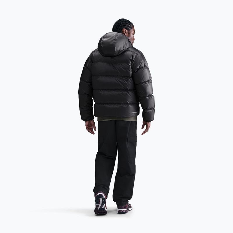 Herren-Daunenjacke Nike Windrunner black/black/white 3