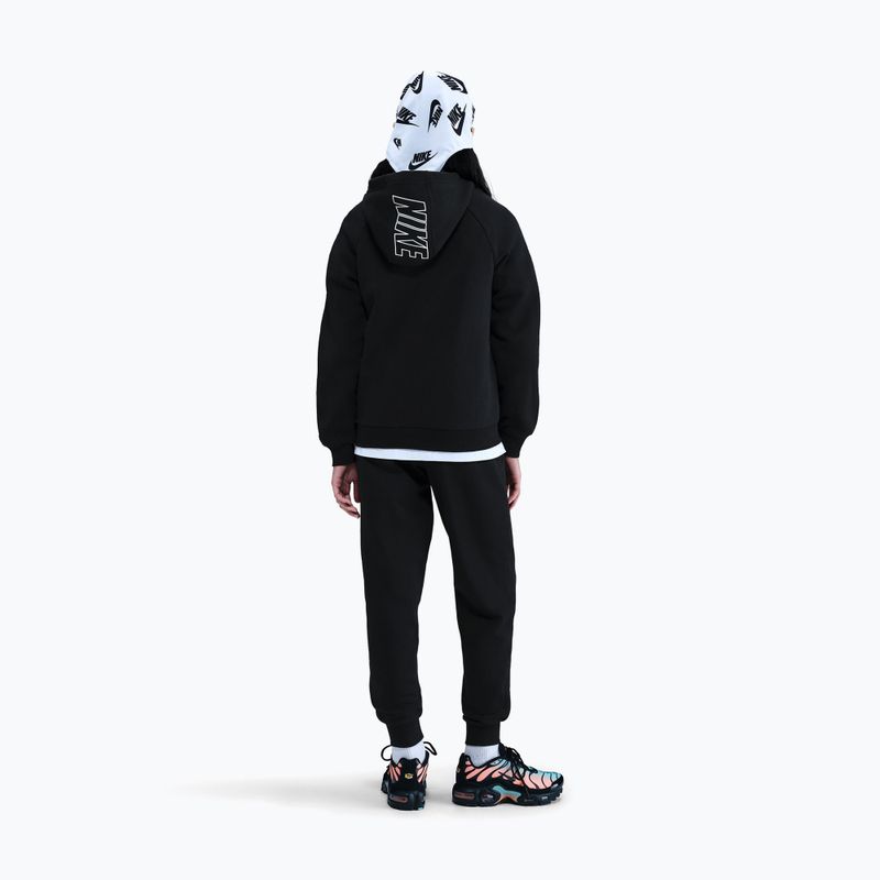 Kinder-Trainingsanzug Nike Sportswear Club Fleece Hooded black/black/white/white 6