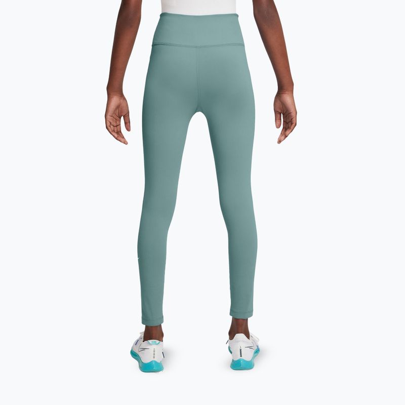 Kinder-Leggings Nike One Dri-Fit High-Waisted cannon/white 3