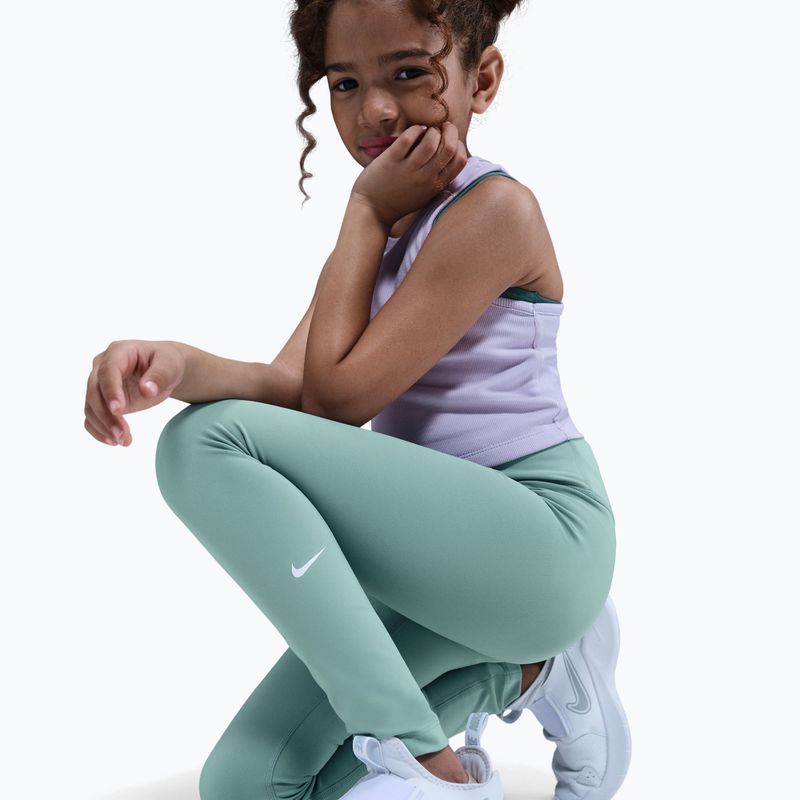 Kinder-Leggings Nike One Dri-Fit High-Waisted cannon/white 8