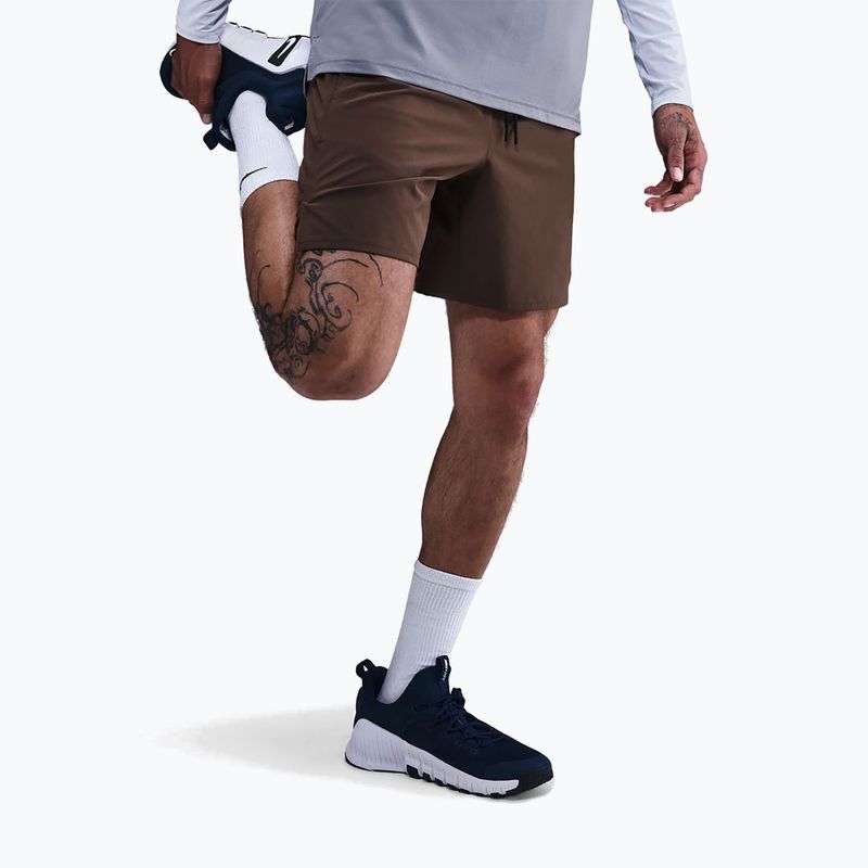 Herren-Trainingsshorts Nike Unlimited baroque brown/black/baroque brown 7