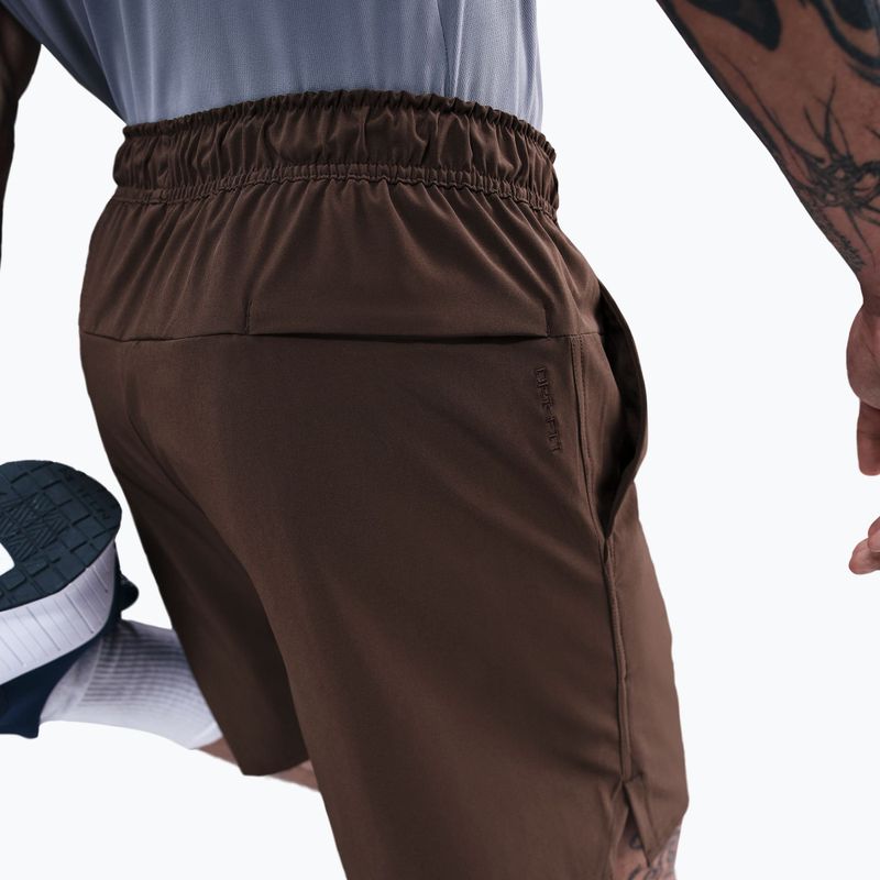 Herren-Trainingsshorts Nike Unlimited baroque brown/black/baroque brown 4