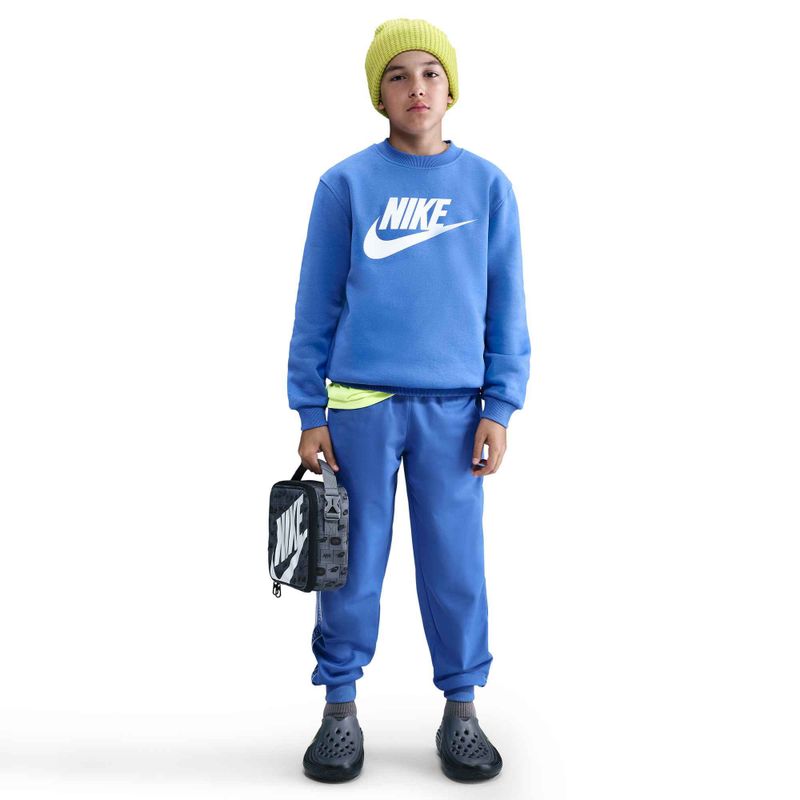 Kinder Nike Sportswear Club Fleece Sweatshirt Komet blau/weiß 2