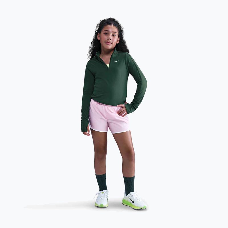 Kinder-Trainings-Longsleeve Nike Dri-Fit 1/4 Zip fir/white 2