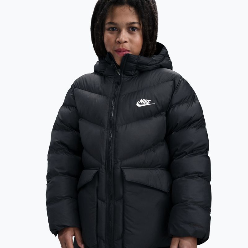 Kinder-Steppmantel Nike Sportswear All Day Play black/white 7