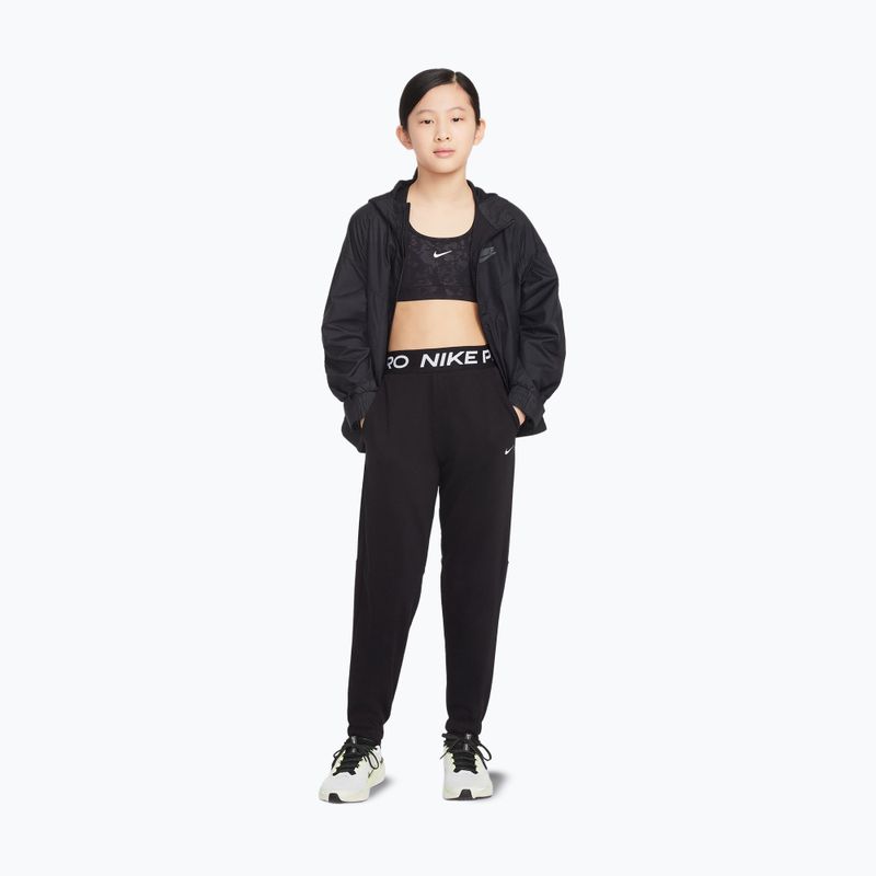 Kinderhose Nike Pro Fleece black/black/black/white 2