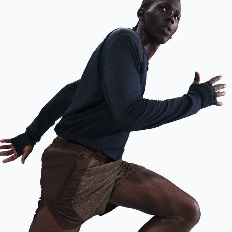 Herren Nike Run Dri-Fit 5" Laufshorts barock braun / schwarz 5