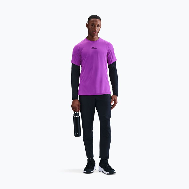 Herren-Trainingsshirt Nike Pro Training Dri-Fit vivid purple/black 2