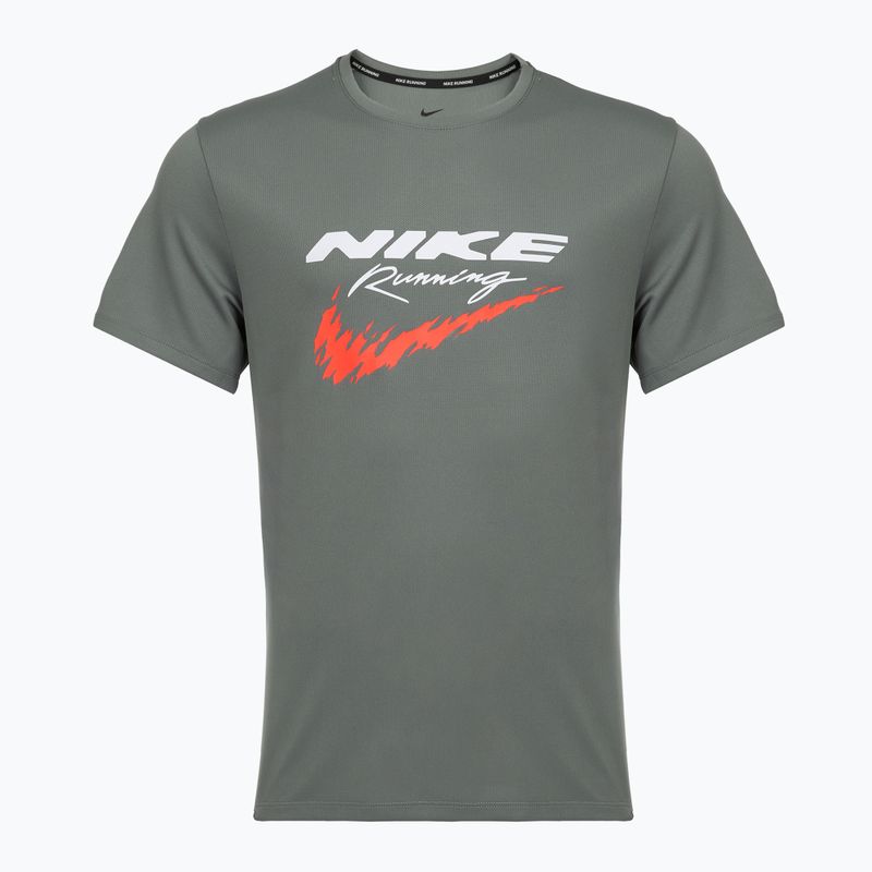 Herren Nike Miler Dri-Fit UV rauchgrau Laufshirt 6