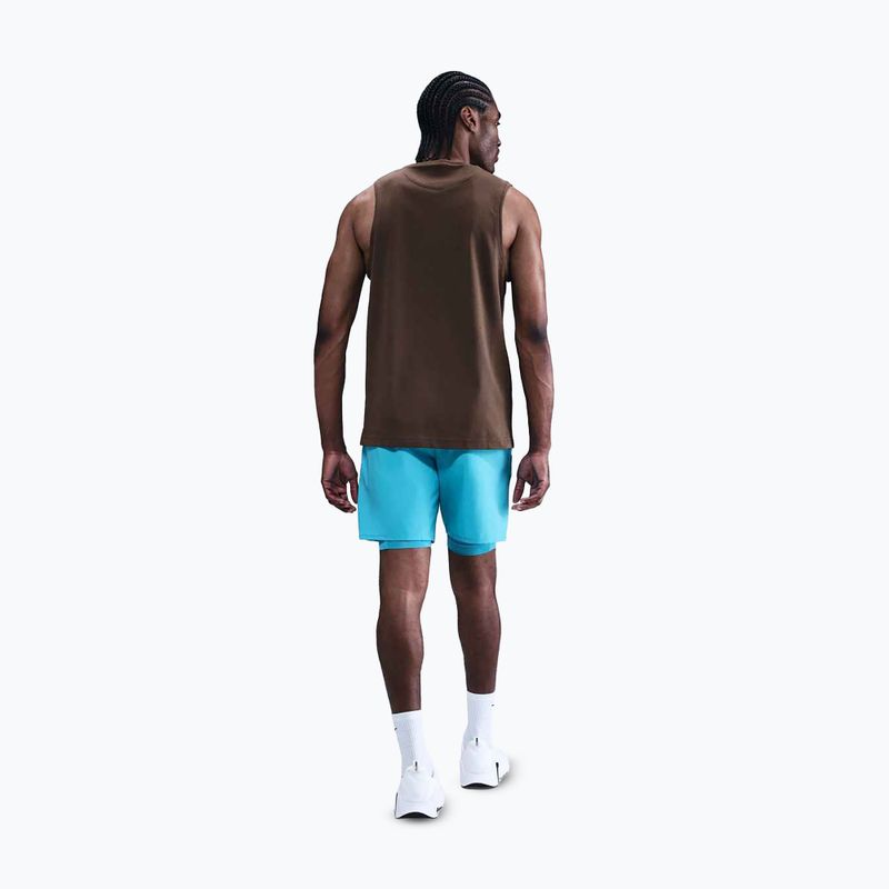 Herren T-Shirt Nike Primary Dri-Fit Versatile baroque brown/baroque brown 3