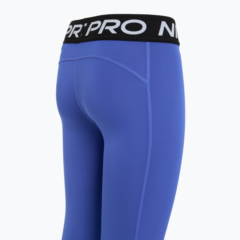 Nike Pro Dri-FIT Komet blau/schwarz/weiß Kinder-Leggings 10