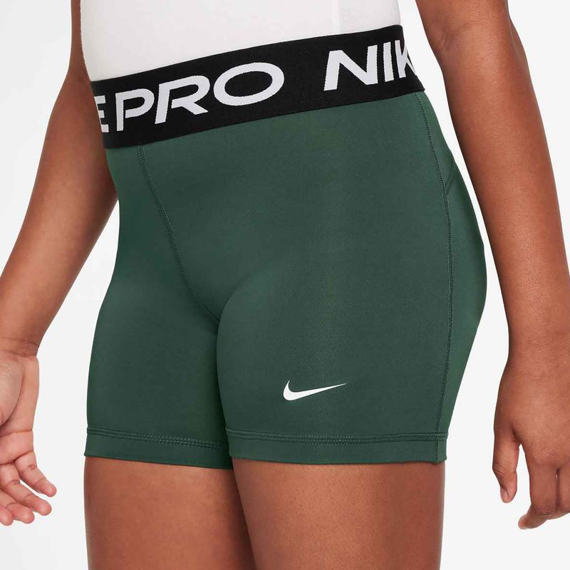 Kinder-Shorts Nike Pro comet fir/white 5