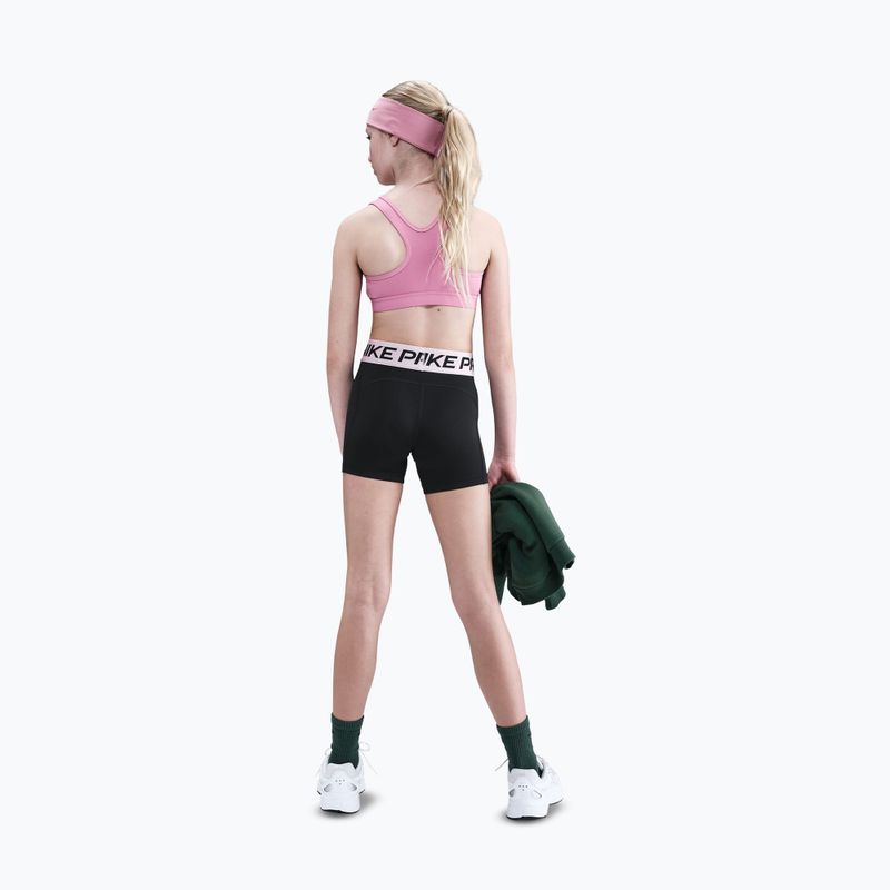 Kinder-Shorts Nike Pro black/med soft pink/white 3