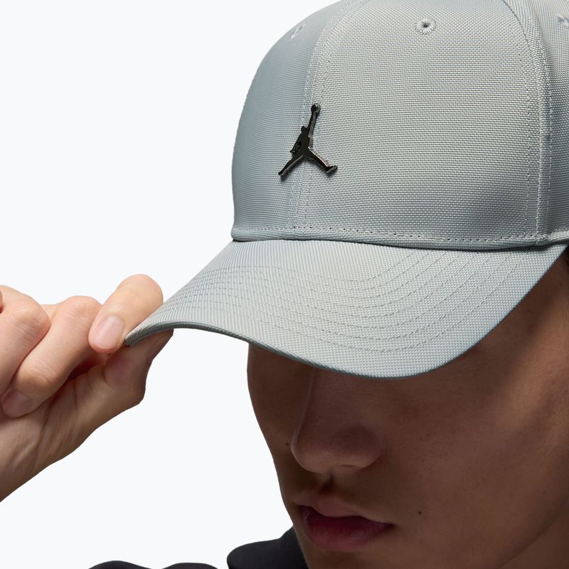 Basecap  Jordan Rise Structured Metal Jumpman light smoke grey/R511 10