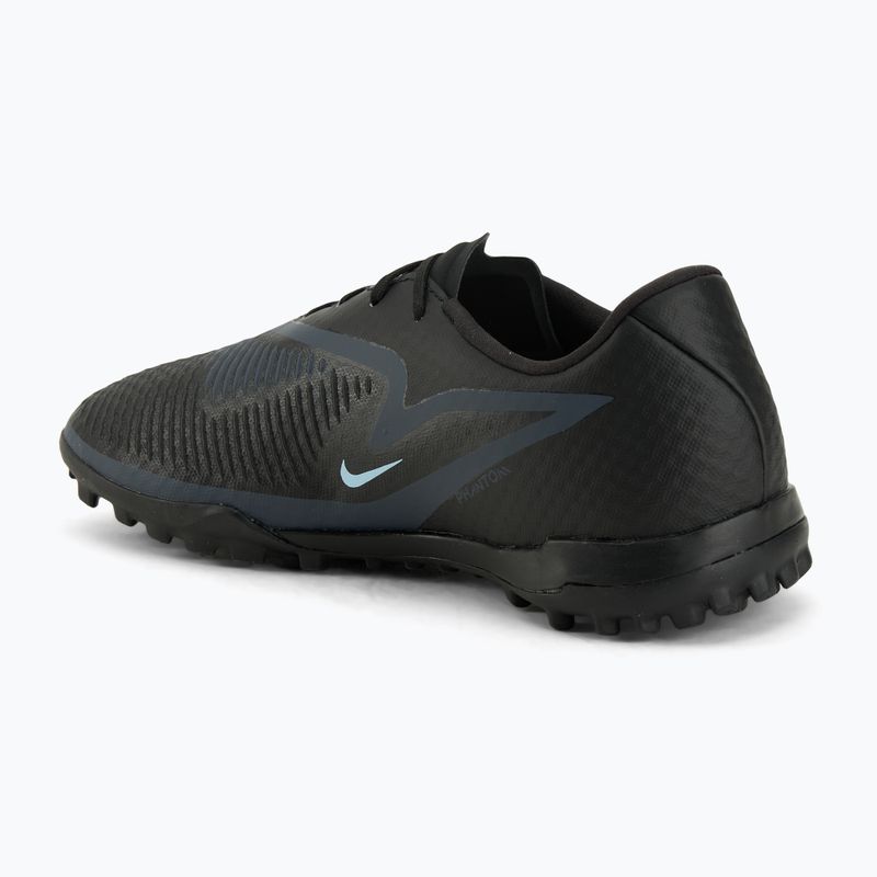 Herren Fußballschuhe Nike Phantom 6 Low Academy TF schwarz/schwarz 3