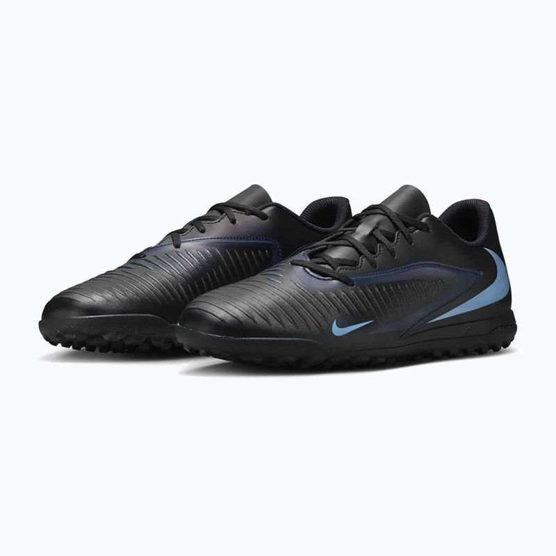 Herren Fußballschuhe Nike Phantom 6 Low Club TF schwarz/schwarz 3