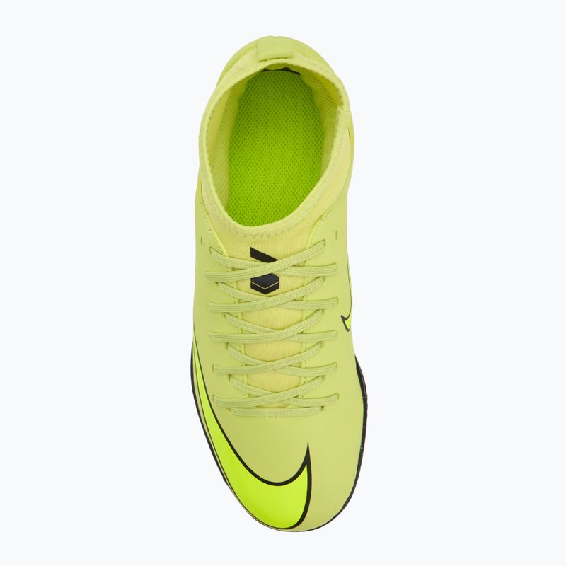 Kinder-Fußballschuhe Nike Mercurial Superfly 10 Club limelight/hyper crimson/volt 5