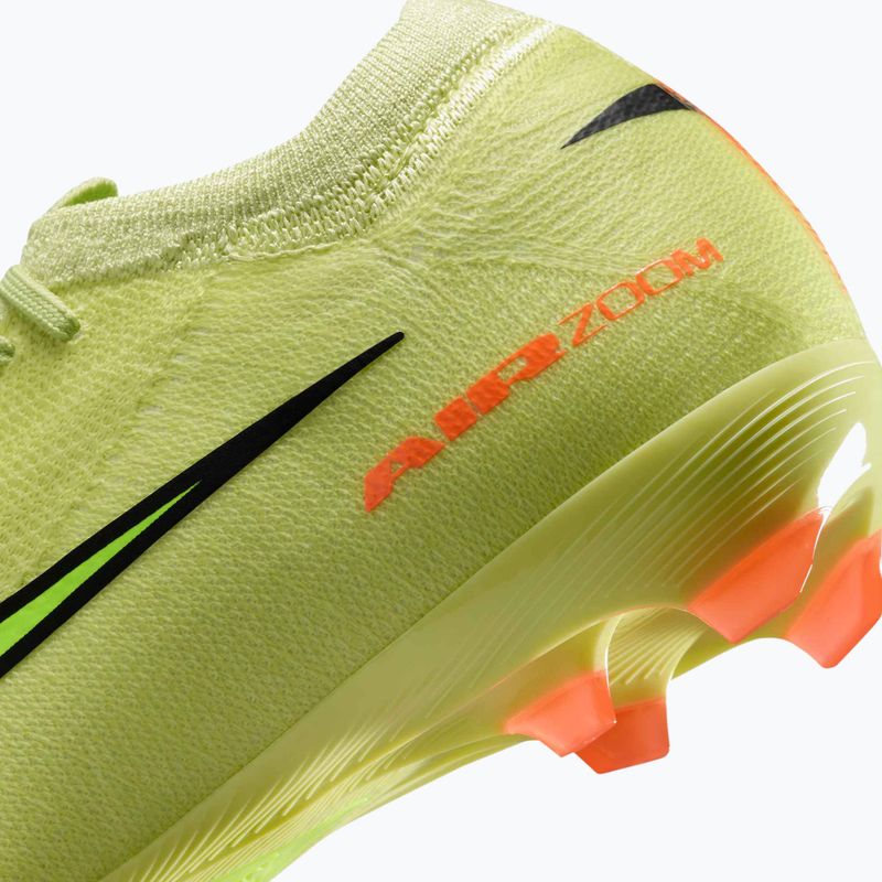 Kinder-Fußballschuhe Nike Jr. Mercurial Vapor 16 Pro FG Limelight/Hyper Crimson/Volt 9