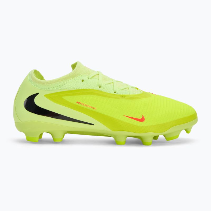Kinder-Fußballschuhe Nike Phantom 6 Low Pro FG/MG hyper crimson/limelight/black 2