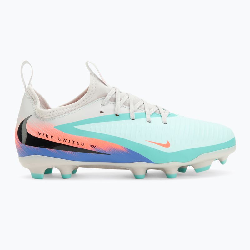 Herren-Fußballschuhe Nike United Phantom 6 Low Academy Jr FG/MG pistachio frost/hyper orange 2