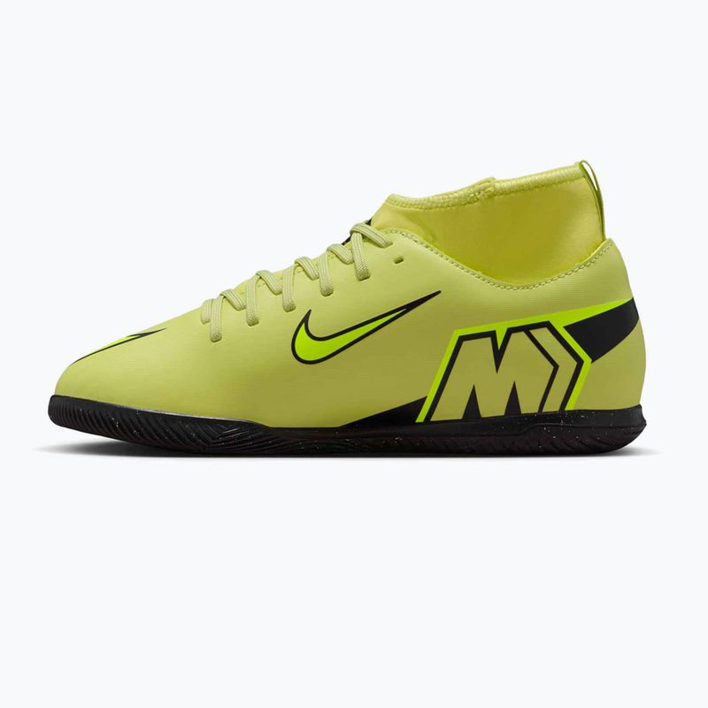 Kinder-Fußballschuhe Nike Mercurial Superfly 10 Club limelight/hyper crimson/volt 9