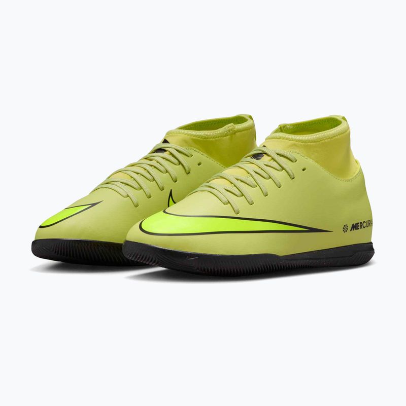Kinder-Fußballschuhe Nike Mercurial Superfly 10 Club limelight/hyper crimson/volt 10