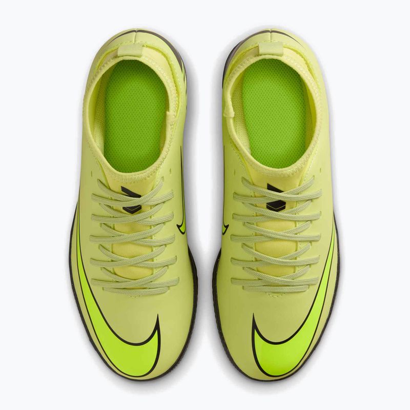 Kinder-Fußballschuhe Nike Mercurial Superfly 10 Club limelight/hyper crimson/volt 12