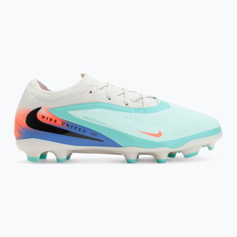 Herren-Fußballschuhe Nike United Phantom 6 Low Pro Jr FG/MG pistachio frost/hyper orange 2