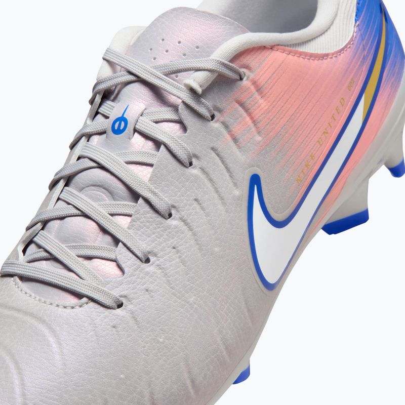 Herren-Fußballschuhe Nike United Tiempo Legend 10 Academy FG/MG vast grey/racer blue 8