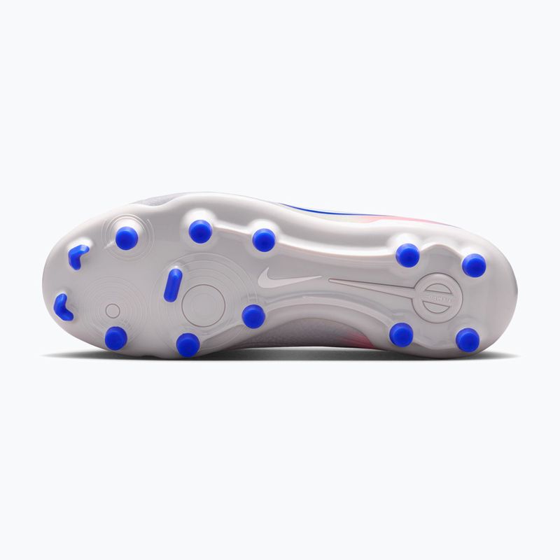 Kinder-Fußballschuhe Nike United Tiempo Legend 10 Academy Jr FG/MG Vast Grey/Racer Blue 5