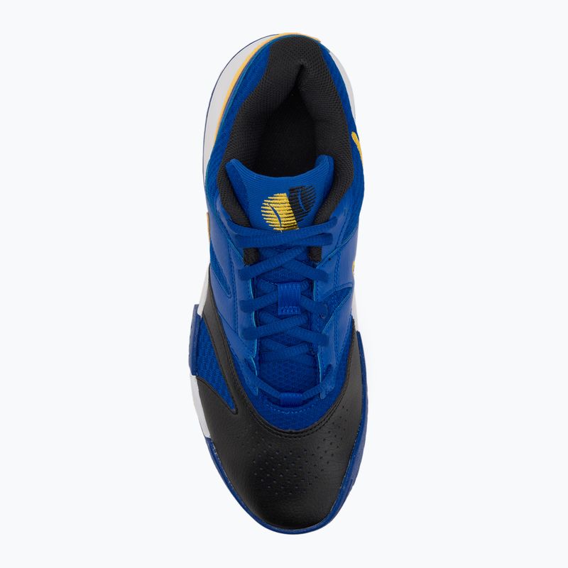 Herren Tennisschuhe Nike Court Lite 4 racer blau / lightening / weiß / schwarz 5