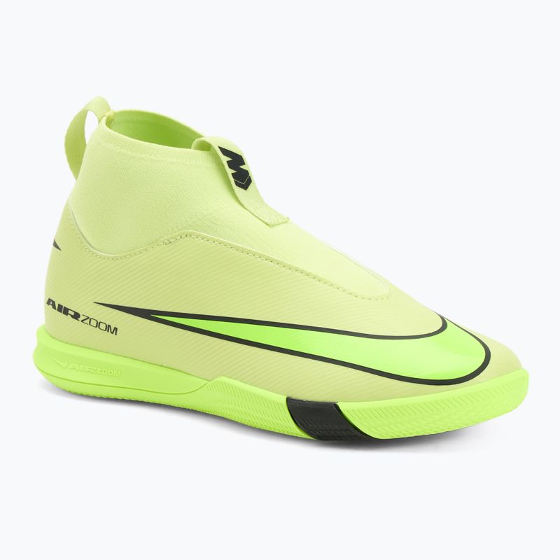 Kinder-Fußballschuhe Nike Mercurial Superfly 10 Academy IC limelight/hyper crimson/volt