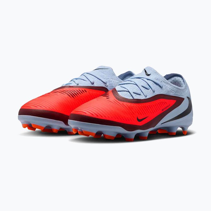 Nike Phantom 6 Low Pro FG/MG Kinder-Fußballschuhe royal tint/bright crimson/schwarz 10