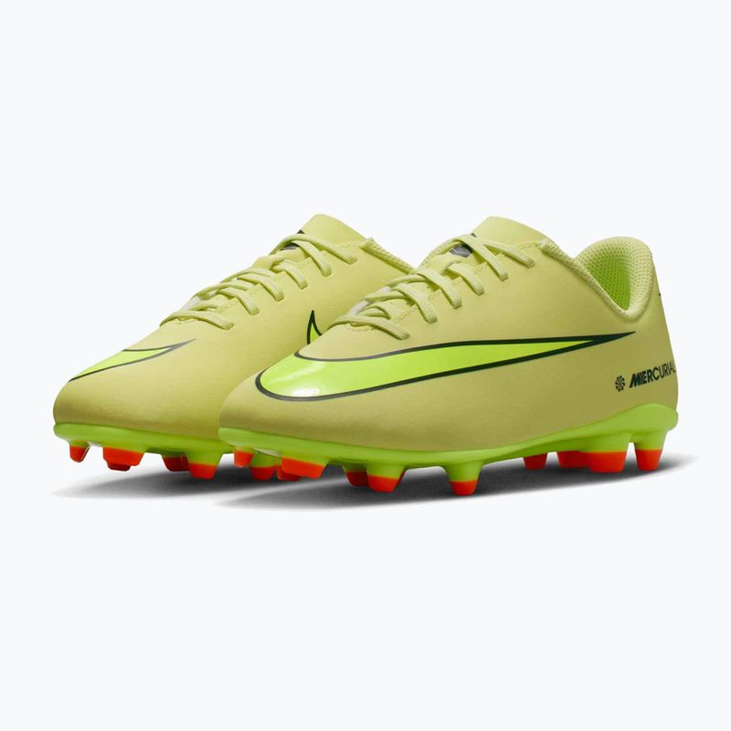Kinder-Fußballschuhe Nike Mercurial Vapor 16 Club FG/MG limelight/hyper crimson/volt 3