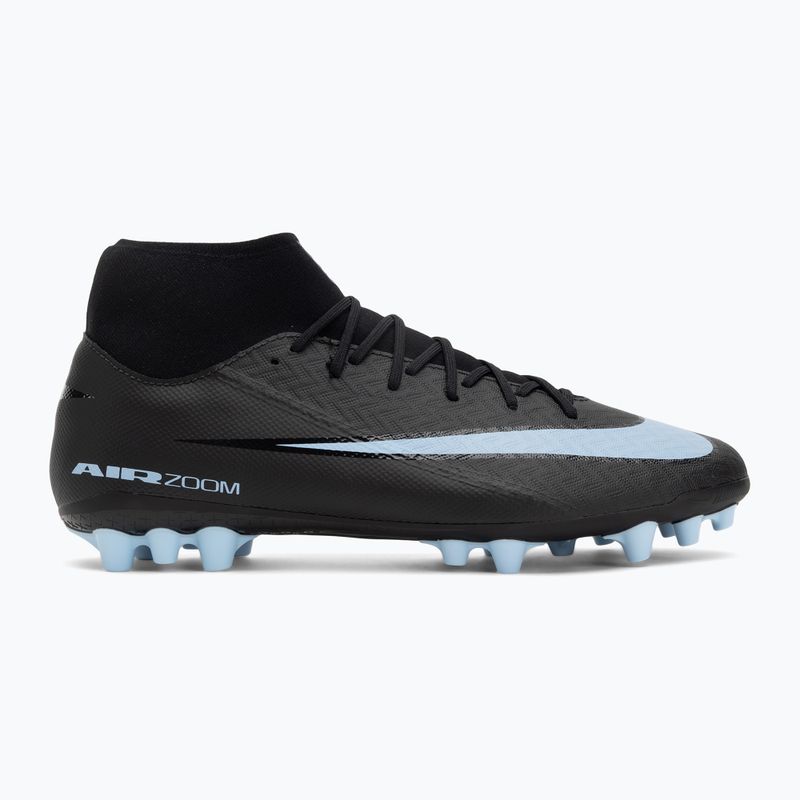 Herren Fußballschuhe Nike Mercurial Superfly 10 Academy AG schwarz/eisblau 2