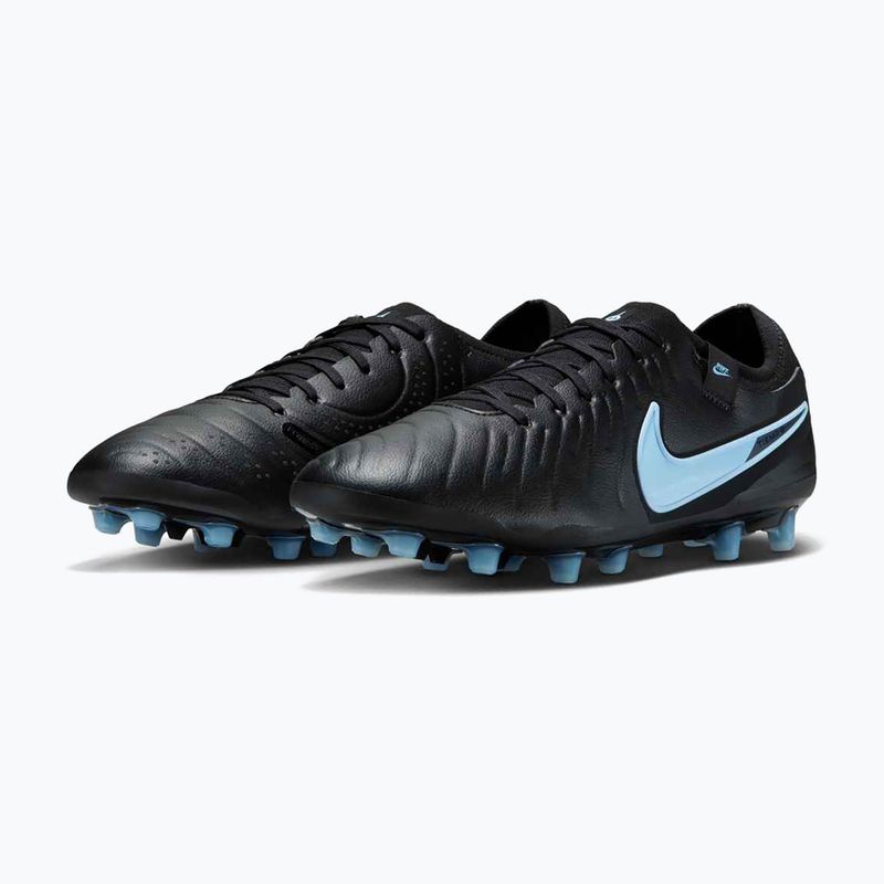 Herren Nike Legend 10 Pro Ag-Pro Fußballschuhe schwarz/schwarz 10