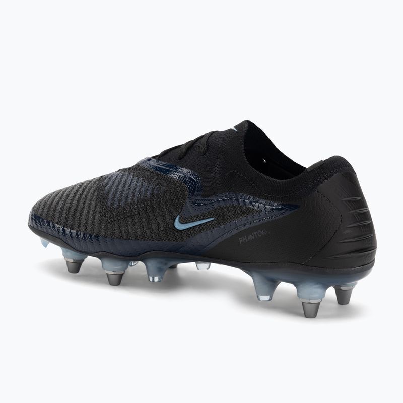 Herren Nike Phantom 6 Low Elite SG-Pro Fußballschuhe schwarz/schwarz 3