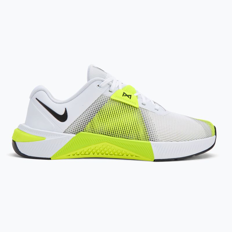 Herren Gewichtheberschuhe Nike Metcon 10 white/volt/black 2