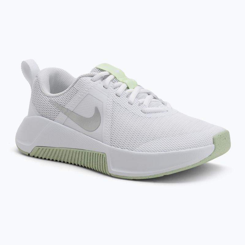 Damen Trainingsschuhe Nike MC Trainer 3 Weiß/Metallic Silber/Bleiche Volt