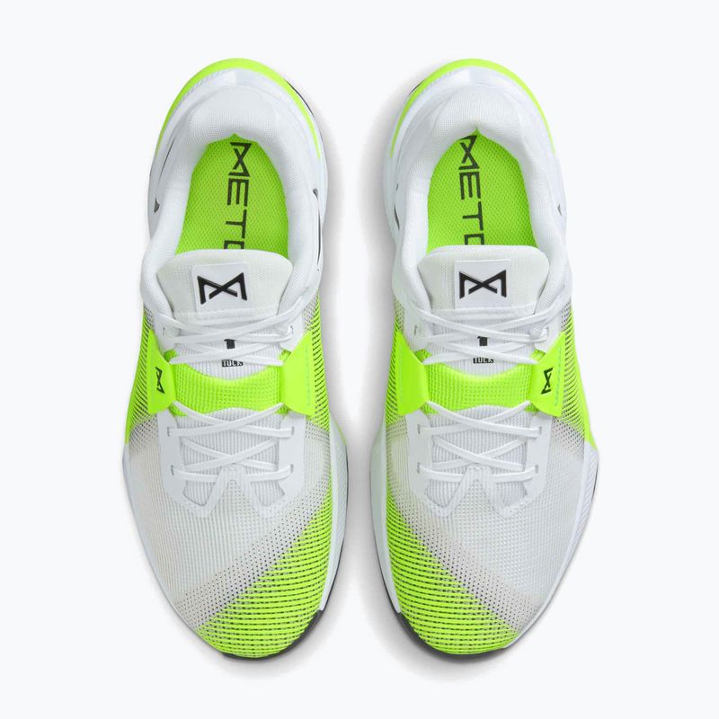 Herren Gewichtheberschuhe Nike Metcon 10 white/volt/black 5