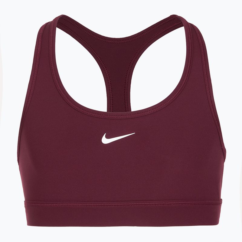 Mädchen-Sport-BH Nike Swoosh burgundy/white 6