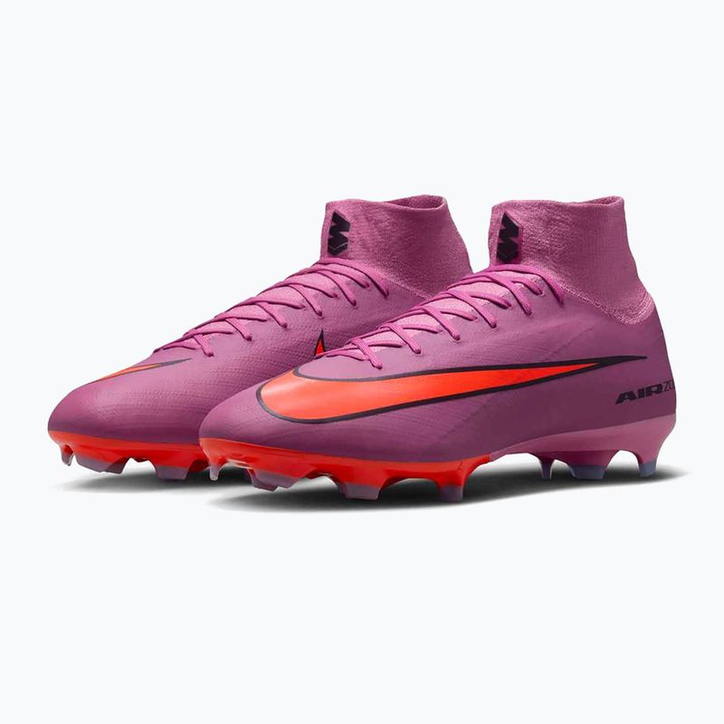 Kinder-Fußballschuhe Nike Mercurial Superfly 10 Academy LV8 FG/MG university red/dark obsidian 3