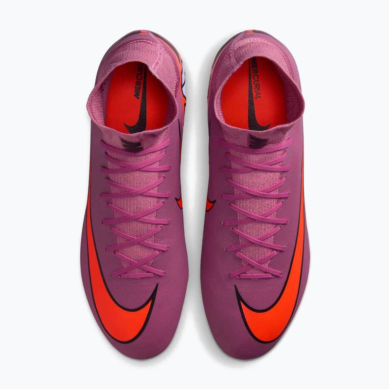 Kinder-Fußballschuhe Nike Mercurial Superfly 10 Academy LV8 FG/MG university red/dark obsidian 6
