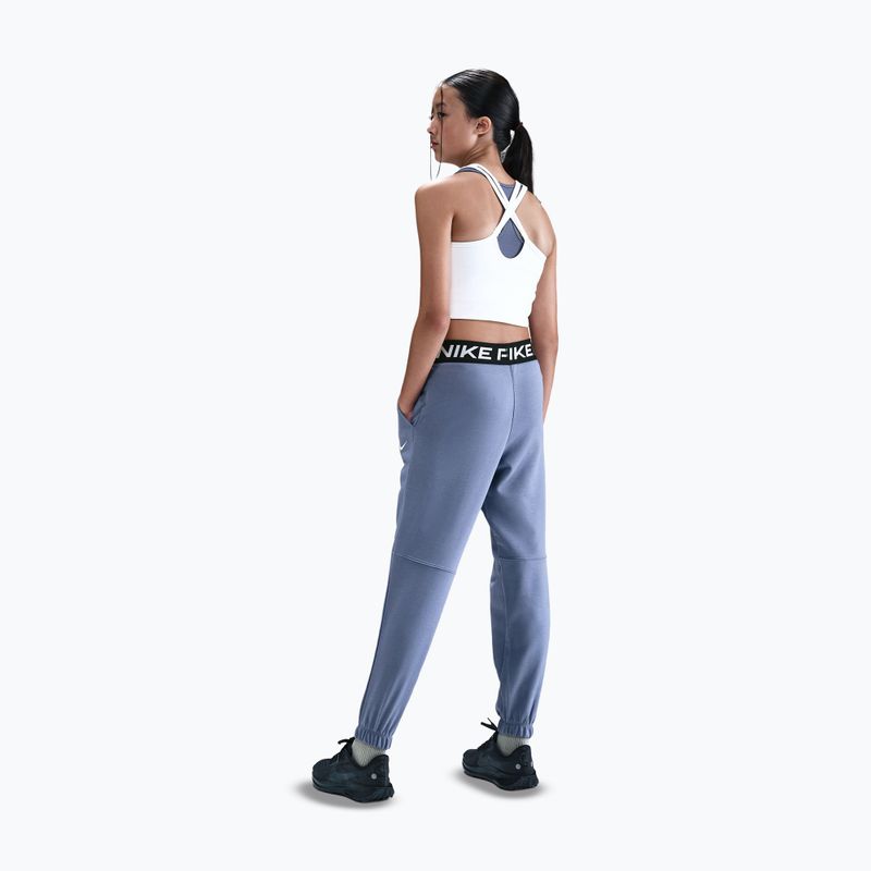 Kinder-Jogginghose Nike Pro Fleece Dri-Fit World Indigo/World Indigo/Black/White 3