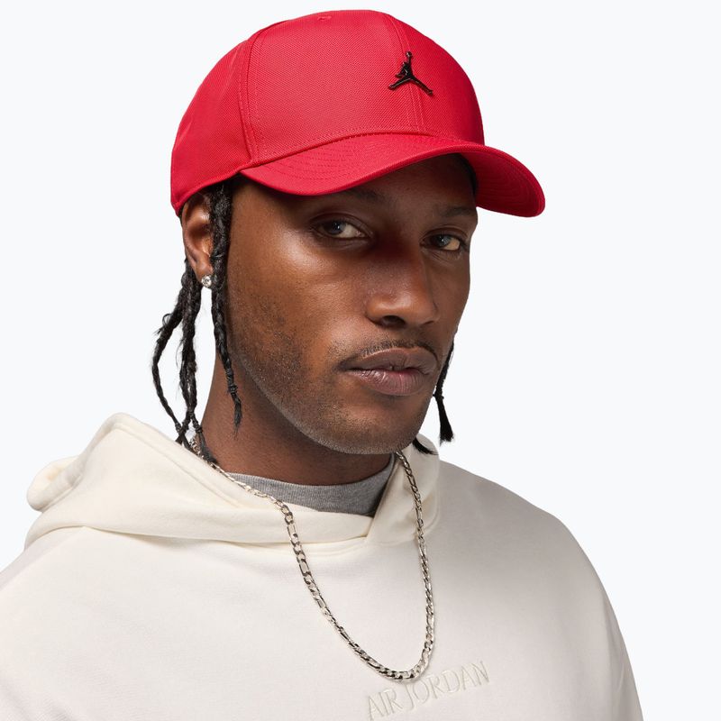 Basecap  Jordan Rise Structured Metal Jumpman gym red/r511 5