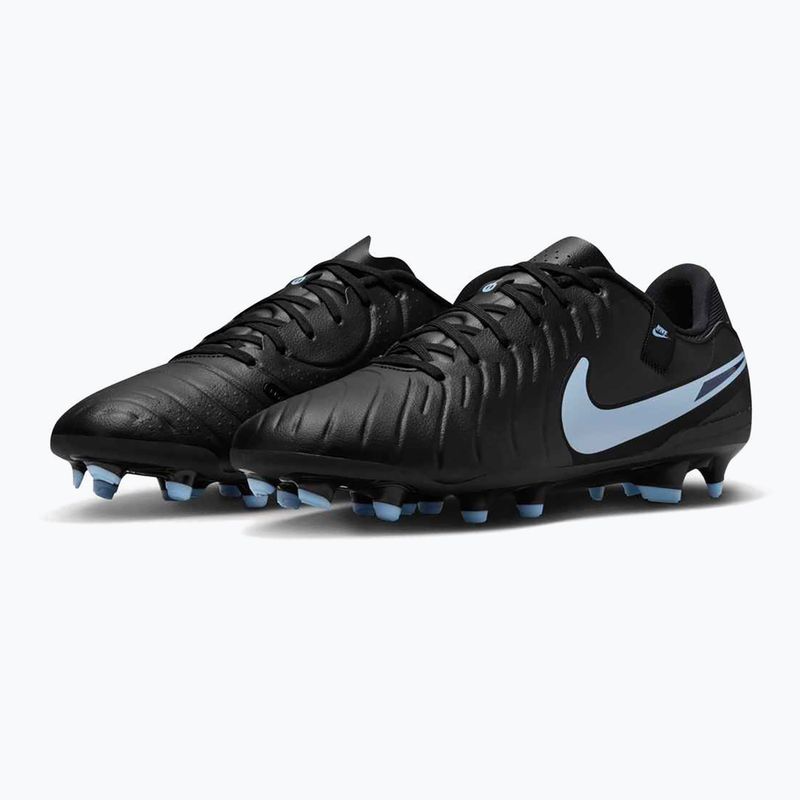 Herren Fußballschuhe Nike Tiempo Legend 10 Academy FG/MG schwarz/schwarz 10